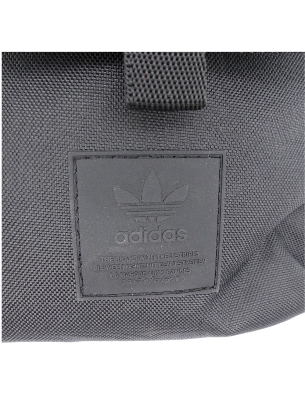 NEW adidas Original Utility Mini Sling Bag Unisex IU9313 Black/Night Grey - Picture 11 of 16